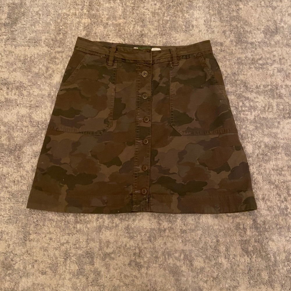 Camo skirt